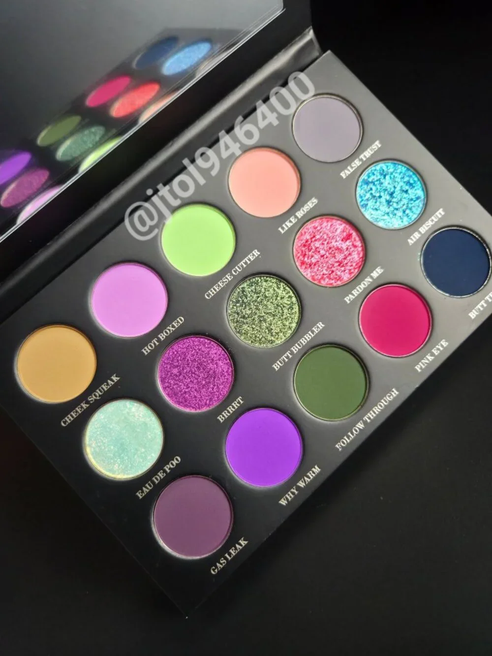 Glaminatrix Silent But Deadly Eyeshadow Palette